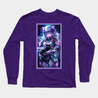 Anime Cat Girl | Quality Anime Artwork | Manga Anime Art Long Sleeve T-Shirt